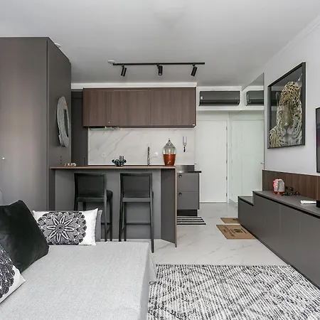 Studio Luxuoso Pe Na Areia Em Irb203 Florianopolis Exterior photo